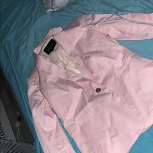 Banana Republic Pastel Pink Blazer